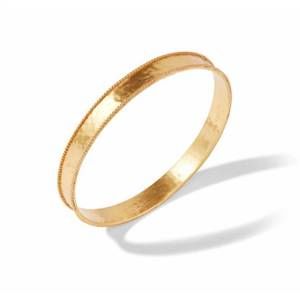 NEW JULIE VOS savoy bangle in gold